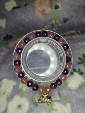 Handmade Carriage Charm Beaded Bracelet